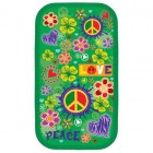 Пенал на 2 отделение "Peace зеленый"