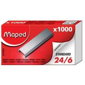 Скобы для степлера 24/6 мм Maped