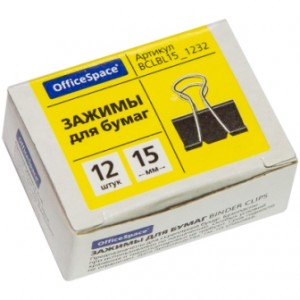 Клип 15 мм /12 шт/ 