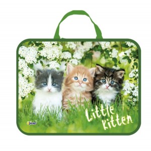 Папка Менеджера А4 с ручками ПМД 2-20 "Маленькие котята" 47415