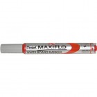 Маркер для досок красный Pentel MWL5S-B 4мм с подкачкой