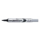 Маркер для досок черный Pentel MWL5S-A 4мм с подкачкой